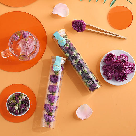 冻干玫瑰鲜花茶试管礼盒28g 商品图1