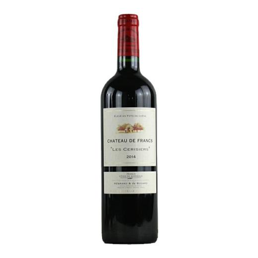 法兰克樱花之恋干红葡萄酒 2014 Chateau de Francs Les Cerisiers, Cotes de Bordeaux Francs, France 商品图0