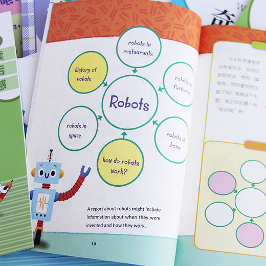 《奇思妙写：我的双语写作书》（全8册）赠 实战手册+创意卡片+音频 6岁+ 中英双语+构思技巧+写作步骤 商品图8