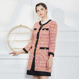 NC10D斯尔丽瑟俪 春秋新品气质优雅时尚长款外套