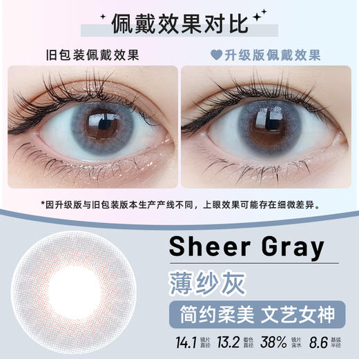 [屁侠推荐]FOMOMY 日本美瞳 漂亮大眼睛 0-1000度 新版升级 隐形月抛 1片装 保税仓直发【清仓款 有效期2027年2月】 商品图4