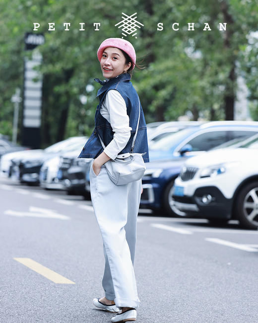 PETIT SCHAN小闪 CLO #106 Monday 星期一 棉麻粘胶混纺显瘦利落休闲裤 商品图5