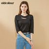 oldcolour2021秋季商场同款中袖T恤女N31022153 商品缩略图2