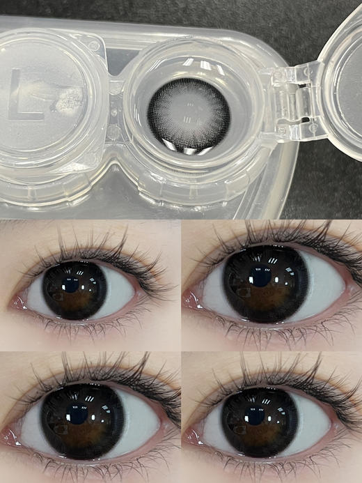 年抛 Pfgirl 纯纯黑 14.2 着色13.5 自然黑 A146 商品图2