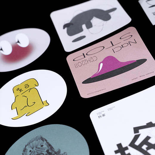 可书写杯垫-十点睡觉《艺术家的狗》 商品图1