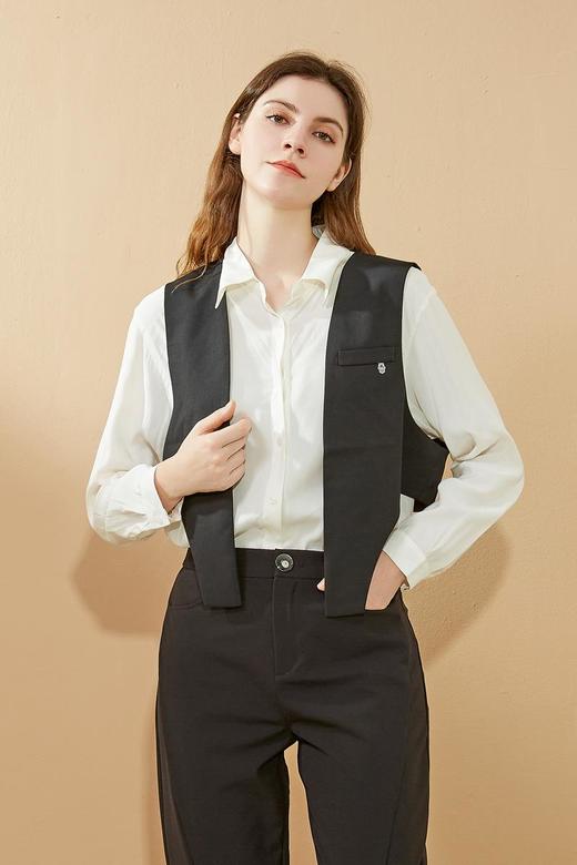 oldcolour2021秋季商场同款气质长袖衬衫女N31013114 商品图5