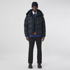 【一】BURBERRY 巴宝莉 男士可拆卸袖连帽羽绒服 藏蓝色 8045507 A1222 商品缩略图3
