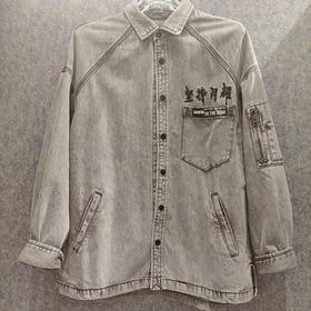 坚持我的  21年秋款 休闲印花衬衫  311005501