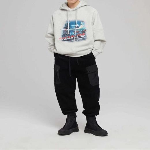 坚持我的  21年冬   带帽卫衣   411106005 商品图3