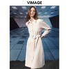 VIMAGE纬漫纪秋季新款舒适系带显瘦连衣裙长裙V1807432 商品缩略图2