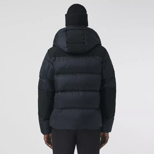 【一】BURBERRY 巴宝莉 男士可拆卸袖连帽羽绒服 藏蓝色 8045507 A1222 商品图2