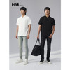 HIM漢崇 POLO潮流男士2026夏季新款简约压花商务休闲百搭短袖上衣 商品缩略图2