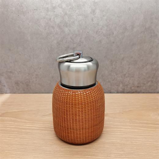 半包竹丝无花手雷保温杯不锈钢内胆（小号） 商品图0