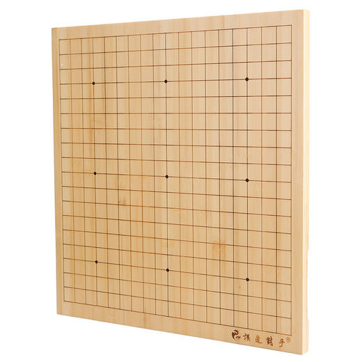 本色炭色全竹楠竹棋盘色泽自然纹路清晰棋逢对手楠竹棋盘系列 商品图4
