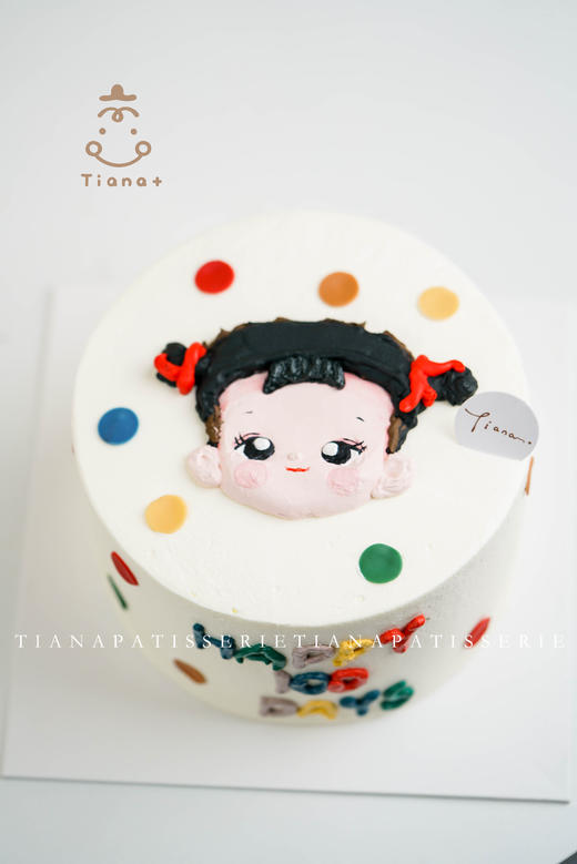 【手绘定制】简约女宝头像手绘 商品图0