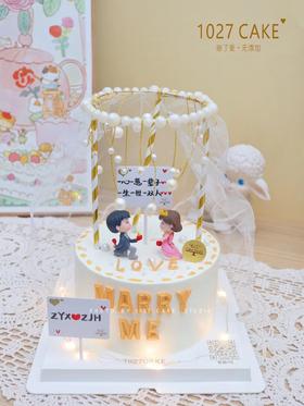 1027CAKE  | 520  爱的告白 求婚 周年纪念