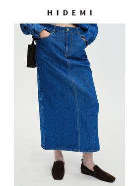 HIDEMI “重塑单宁”可再生环保牛仔系列半身裙