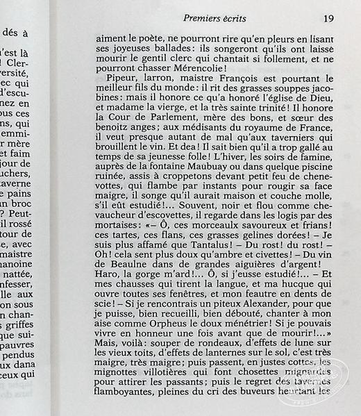 【中商原版】兰波 地狱一季 Poesies 法文原版 Jean Nicolas Arthur Rimbaud 阿蒂尔 兰波 超现实主义诗歌鼻祖 商品图5