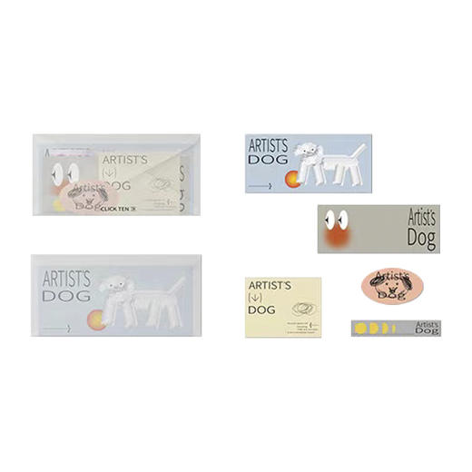 明信片套装-十点睡觉《艺术家的狗》 商品图4