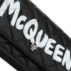ALEXANDER MCQUEEN 亚历山大.麦昆 女士绗缝纳帕皮革 McQueen 涂鸦印花中号骷髅包 黑色 630266 DYT20 1080 商品缩略图2