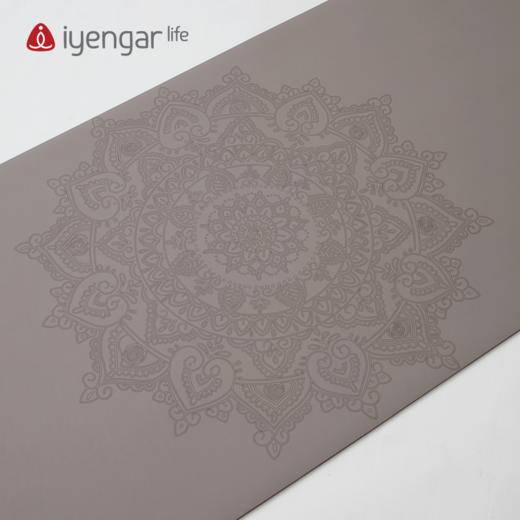 艾扬格 Life 橡胶 环保 防滑曼陀罗花 瑜伽垫 商品图3