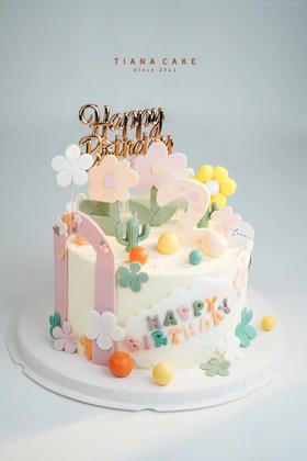 翻糖插件花花款