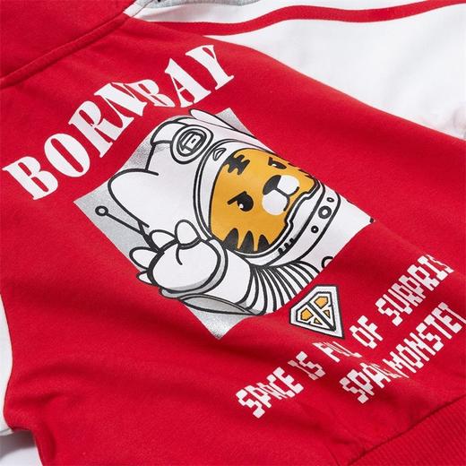 贝贝怡儿童外套套装春秋男童中大童休闲长袖上衣长裤洋气221T2438
 商品图8