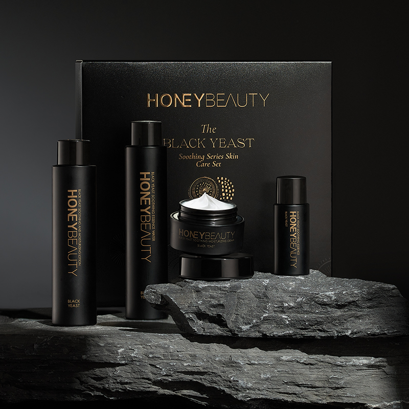 【福利特惠￥19.9/套 ￥29.9/2套  | 单笔实付满119元送赫宝仙媞多效舒缓修护霜20g+赫宝仙媞透明质酸钠补水舒缓面膜单片装*5片】透蜜 黑酵母舒缓系列护肤中样套装