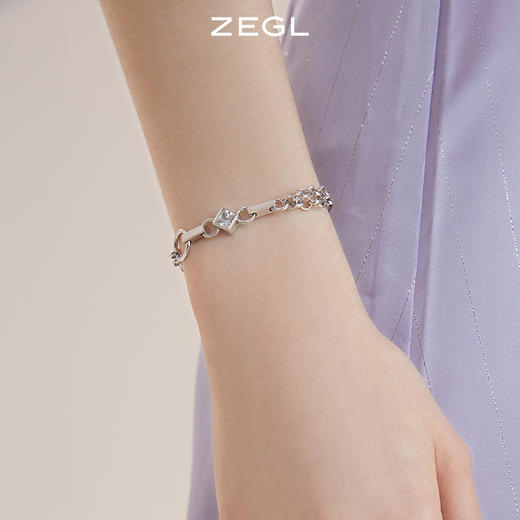 【SVIP积分兑换】ZEGL设计师自定饰系列DIY组合项链手链女轻奢小众锁骨链配饰套装 商品图4