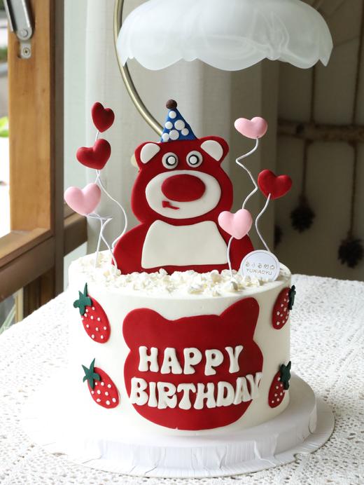 可爱翻糖草莓熊 商品图1