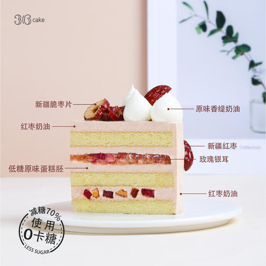 元气红枣养生蛋糕，可选1.5/2.5磅 商品图2