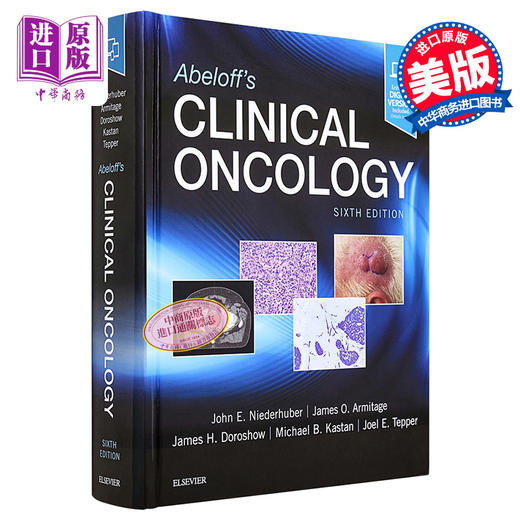 【中商原版】Abeloff临床肿瘤学 英文原版 Abeloff s Clinical OncologyJohn E Niederhuber 商品图0