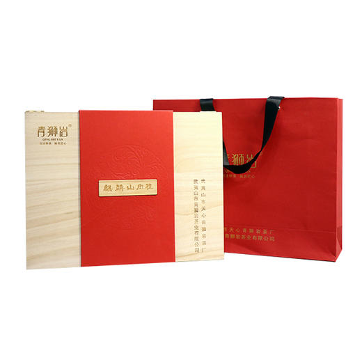 【第2件0元 还有7个月保质期】青狮岩 麒麟山肉桂 特级 32泡/256g 大气礼盒装 商品图0