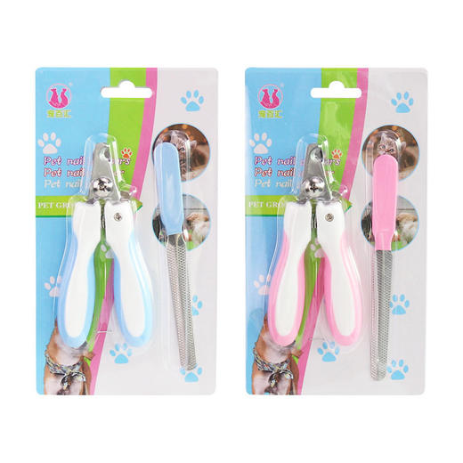 【宠物用品】不锈钢宠物指甲剪指甲钳套装猫指甲修剪狗狗清洁美容工具 商品图3