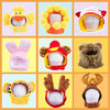 【宠物用品】狗狗帽子夏季卡通宠物猫咪头套兔子狮子头老虎装扮饰品圣诞变装帽 商品缩略图0
