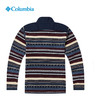 哥伦比亚男式休闲印花套头抓绒AE6753 商品缩略图4