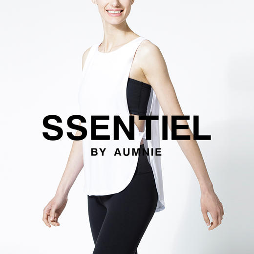 AUMNIE 侧扭转长版冲浪背心 / SIDE TWIST SURF TANK, LONG 商品图0