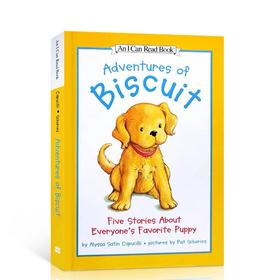 AR 1.1-1.4  I Can Read 小饼干狗 5册绘本合集