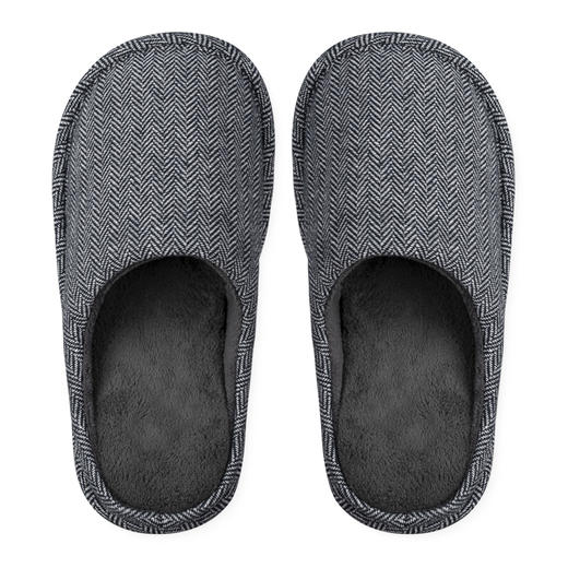 老米优品 / 日式家居拖鞋推荐！《人字纹大头拖鞋》超级软糯，保暖性强，有踩在云端☁️的感觉~~ 商品图3