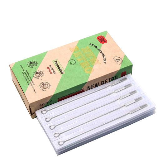 途马长针弧排平排打雾上色专用10号针丝12号针丝打雾针惊蛰刺青器材 商品图5