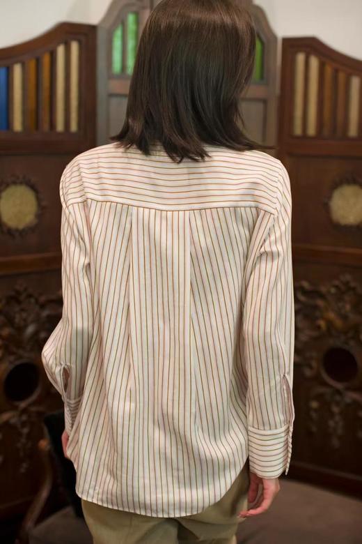 2楼名邦条纹衬衫 商品图1