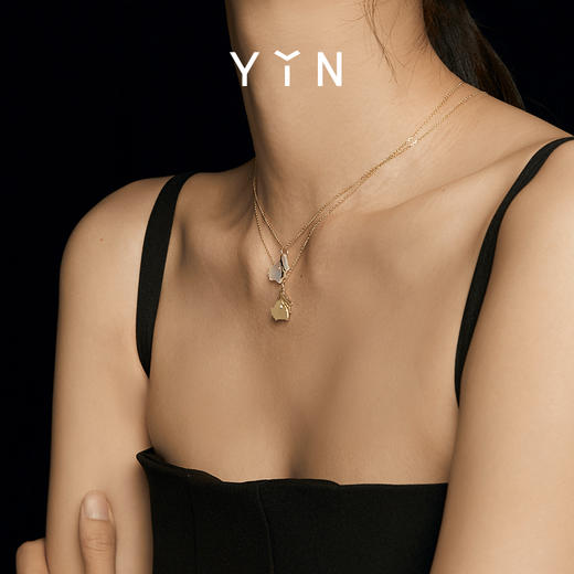 「驿」系列城市限定版-北京上海吊坠 18K金项链 商品图9