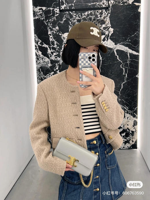 Celin. 凯旋门腋下链条包 商品图3