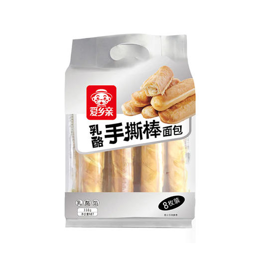 爱乡亲乳酪手撕面包 338g 商品图0