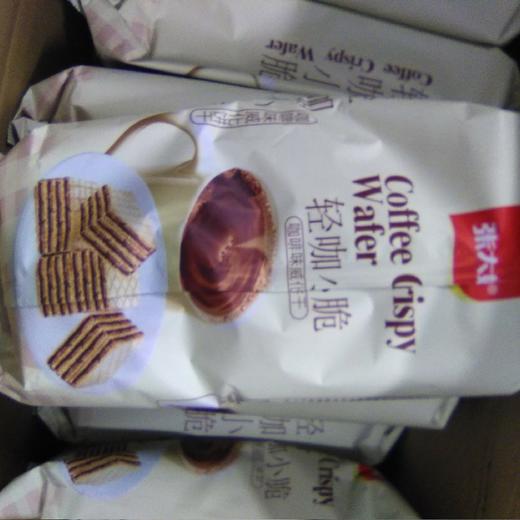 张大姐威化饼干袋装408g 咖啡味 商品图0