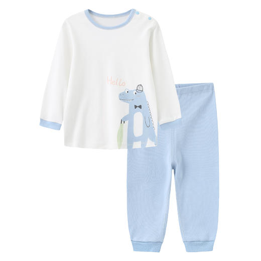 丽婴房-内衣类（秋）F2圆领套装2入 商品图3