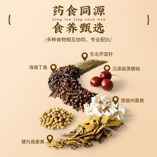 【身体不再酸】全控谷  樱桃酸晶丸  药食同源  真材实料  植物草本  芹菜籽黑樱桃辅助降酸 商品图2