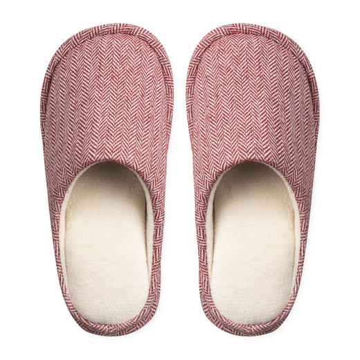 老米优品 / 日式家居拖鞋推荐！《人字纹大头拖鞋》超级软糯，保暖性强，有踩在云端☁️的感觉~~ 商品图1