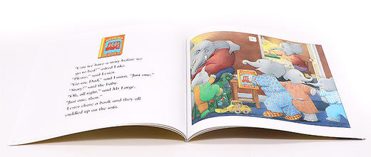 AR 2.4-3.5 大象一家 The Large Family 珍爱家庭绘本5册 商品图2