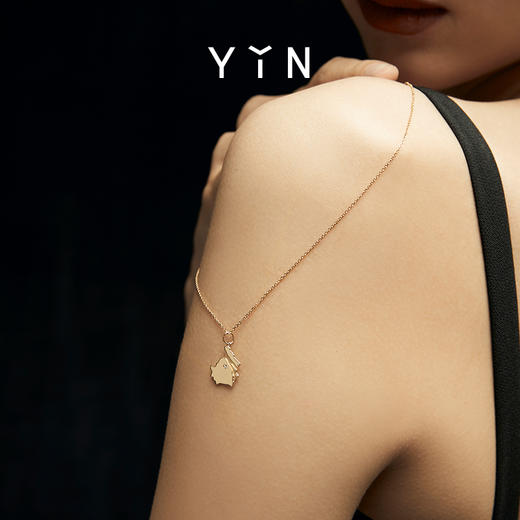 「驿」系列城市限定版-北京上海吊坠 18K金项链 商品图12